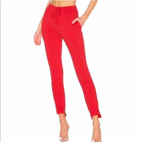 Red LOVERS + FRIENDS Saturn Jogging Pants Size S - Picture 1 of 8